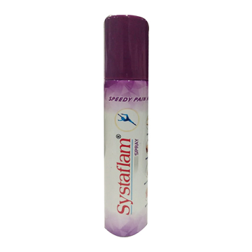 Systaflam Spray 55gm by Systopic Laboratories Pvt Ltd.