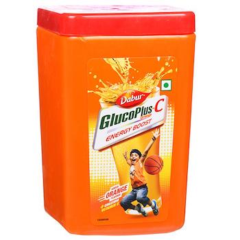 Glucoplus C orange instant energy drink by Dabur 